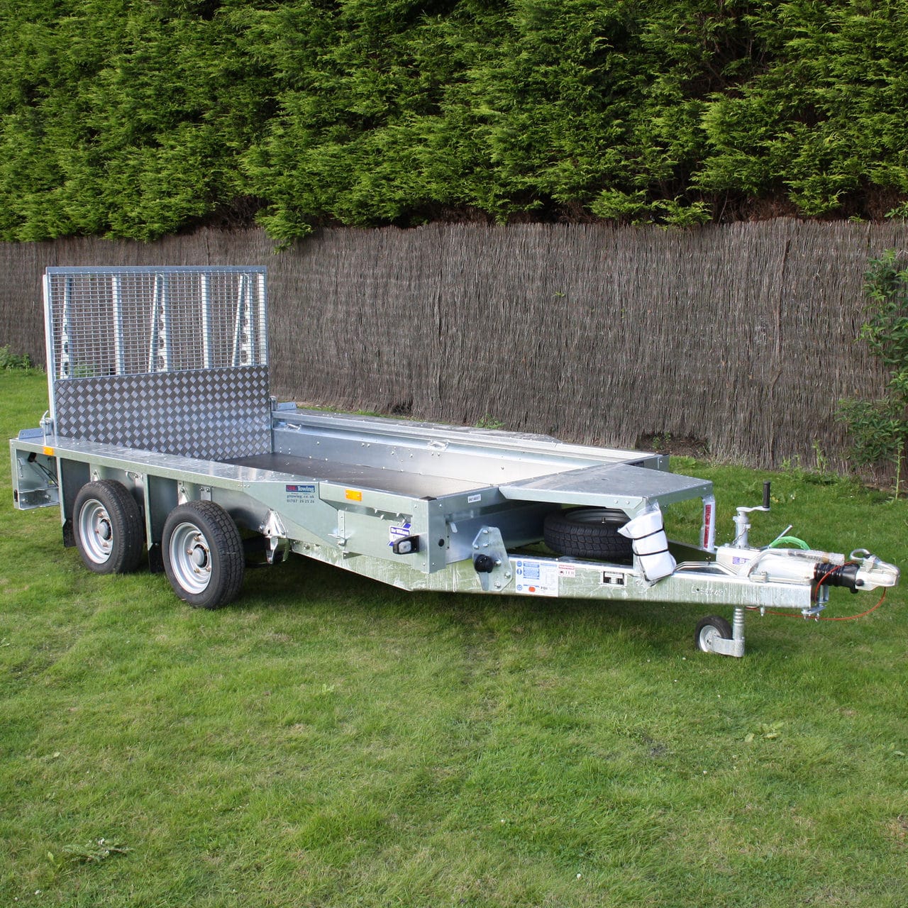 Ifor Williams Machinetransporter Gx Hd X Aluminium Vloer Peters Aanhangwagens